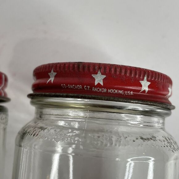 2 Vintage FLAVOR BUDS 100% PURE COFFEE GLASS BOTTLES / JAR Original Lids - Picture 11 of 11